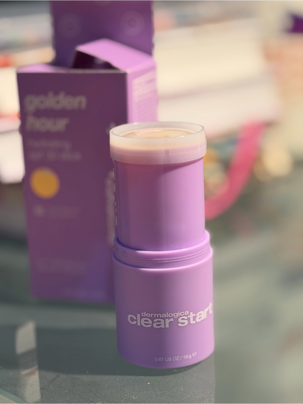 Clear Start Golden Hour Hydrating SPF 30 Stick.
